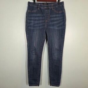 Judy Blue JB88539 Pull On Skinny Jeans Dark Wash High Rise Womens 13/31